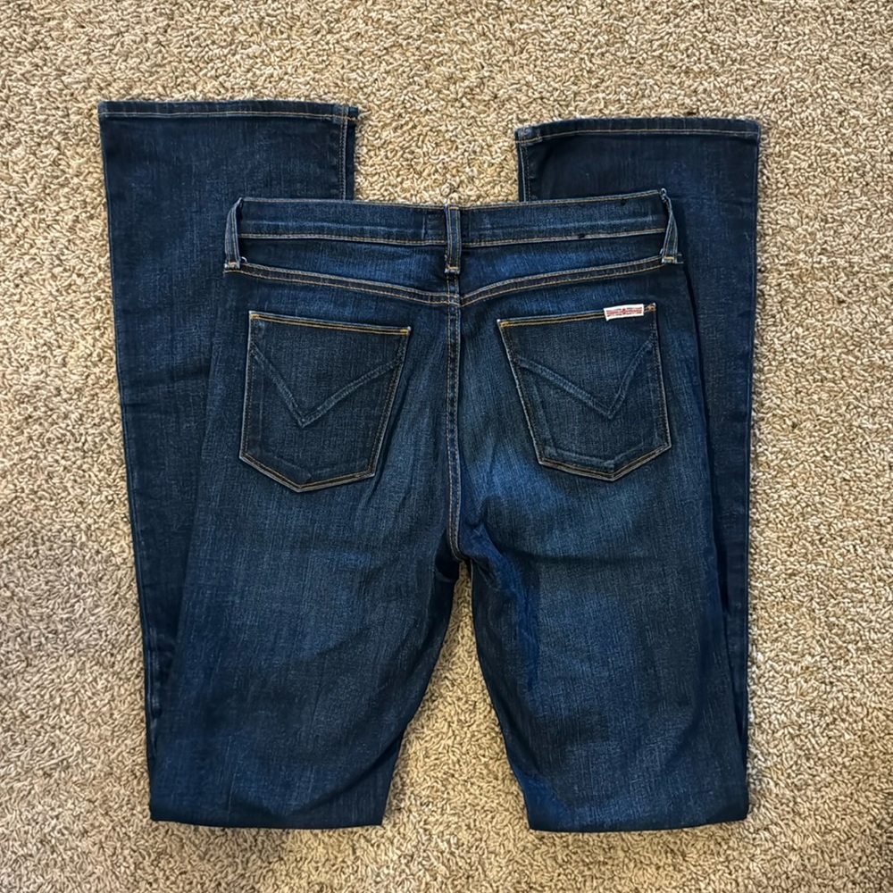 Hudson Jeans Dark Blue Flare & Wide Leg